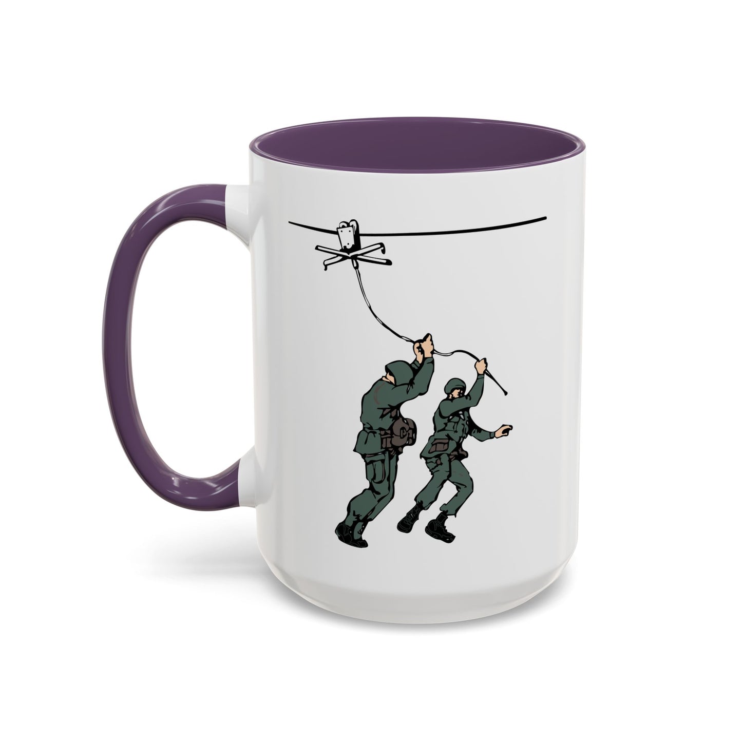 Accent Coffee Mug (11oz & 15oz) - Airborne - Lateral Drift Trainer X 300