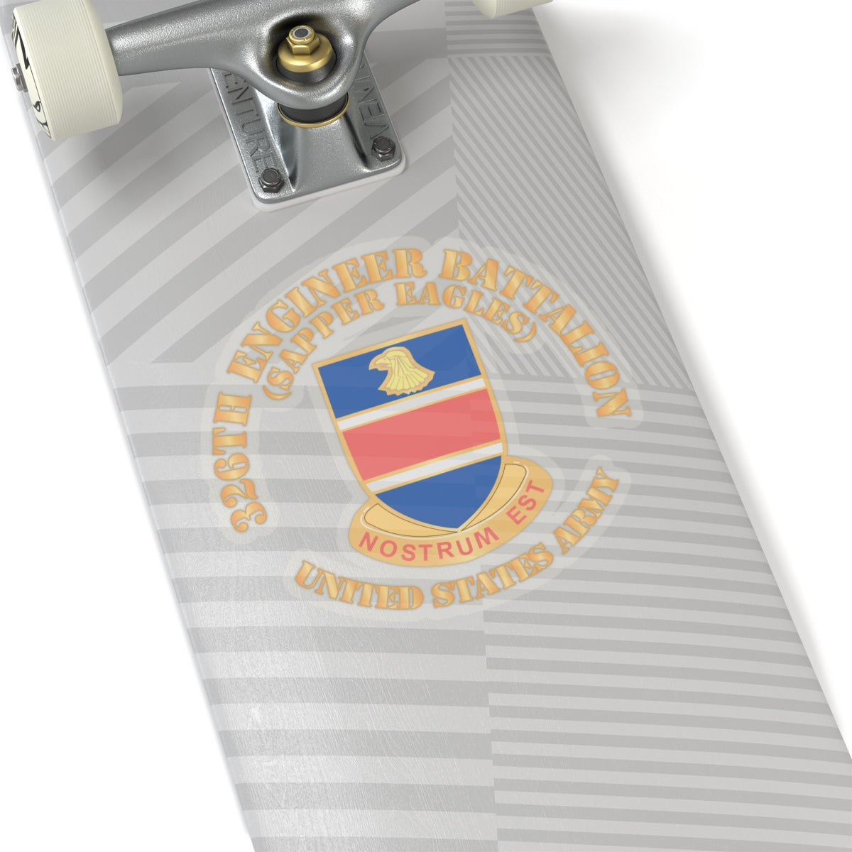Kiss-Cut Stickers - 326th Engineer Bn - Sapper Eagles X 300