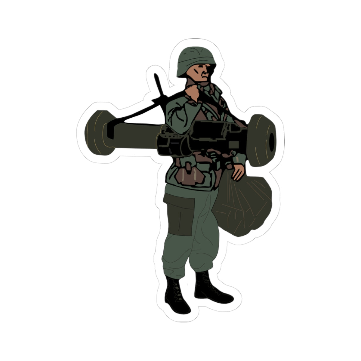 Kiss-Cut Stickers - Ant Armor Javelin Move X 300