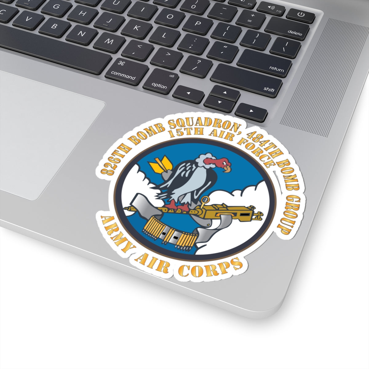 Kiss-Cut Stickers - AAC - 826th Bomb Squadron, 484th Bomb Group - 15th AAF X 300