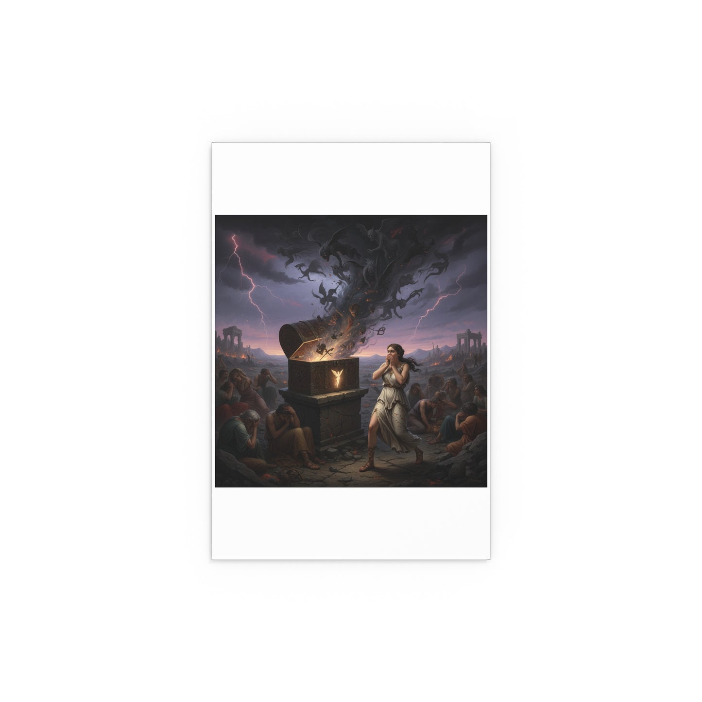 Indoor and Outdoor Silk Posters - Pandoras box