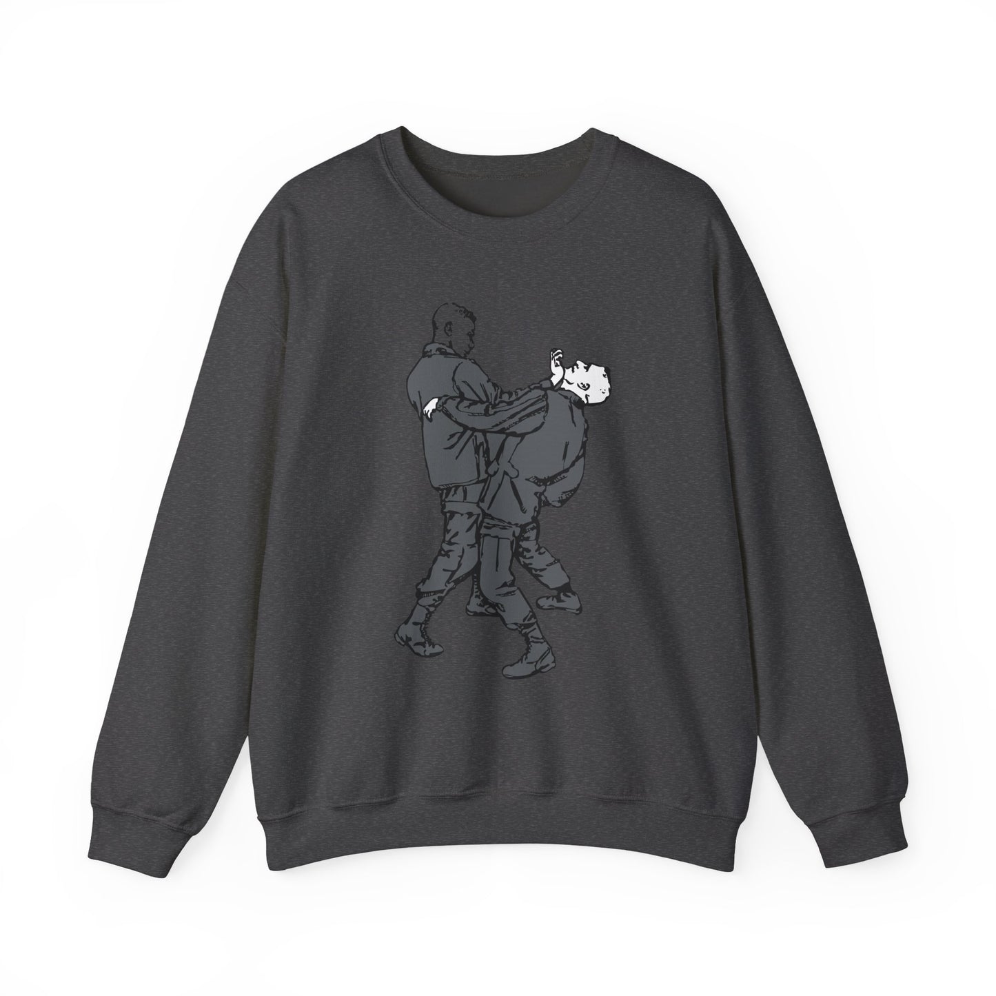 Crewneck Sweatshirt - Palm-Heel Strike to Chin X 300