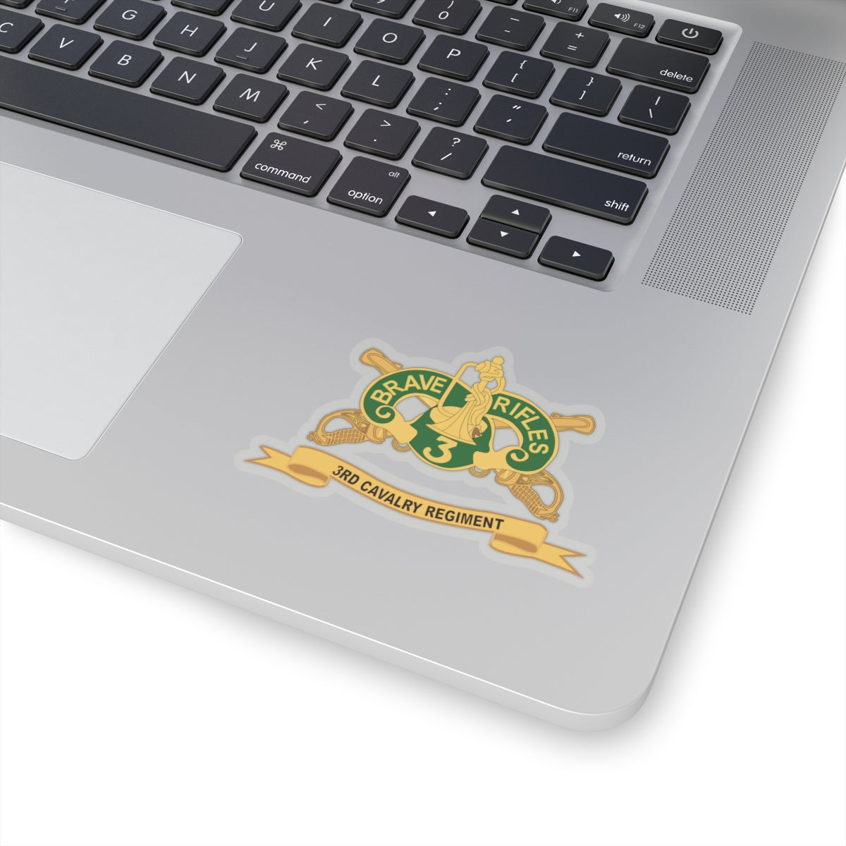 Kiss-Cut Stickers - 3rd Cavalry Regiment w Br - Ribbon