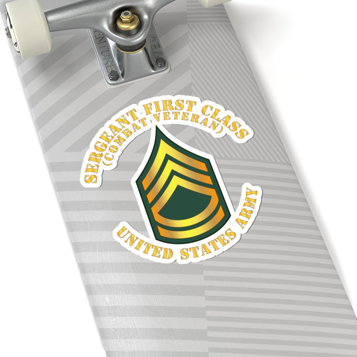 Kiss-Cut Stickers - Sergeant First Class - SFC - Combat Veteran