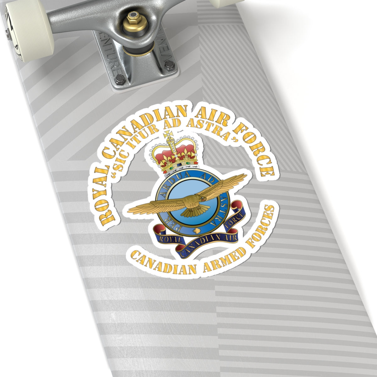 Kiss-Cut Stickers - Canada - Royal Canadian Air Force - Sic itur ad astra X 300