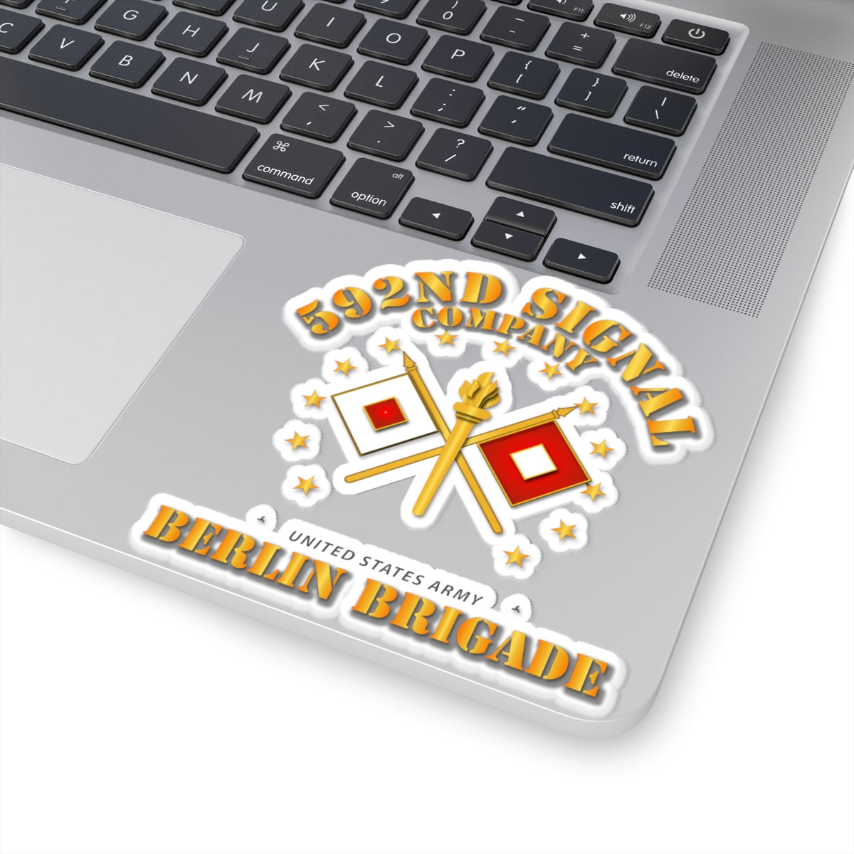 Kiss-Cut Stickers - 592d Signal Company - Berlin Brigade