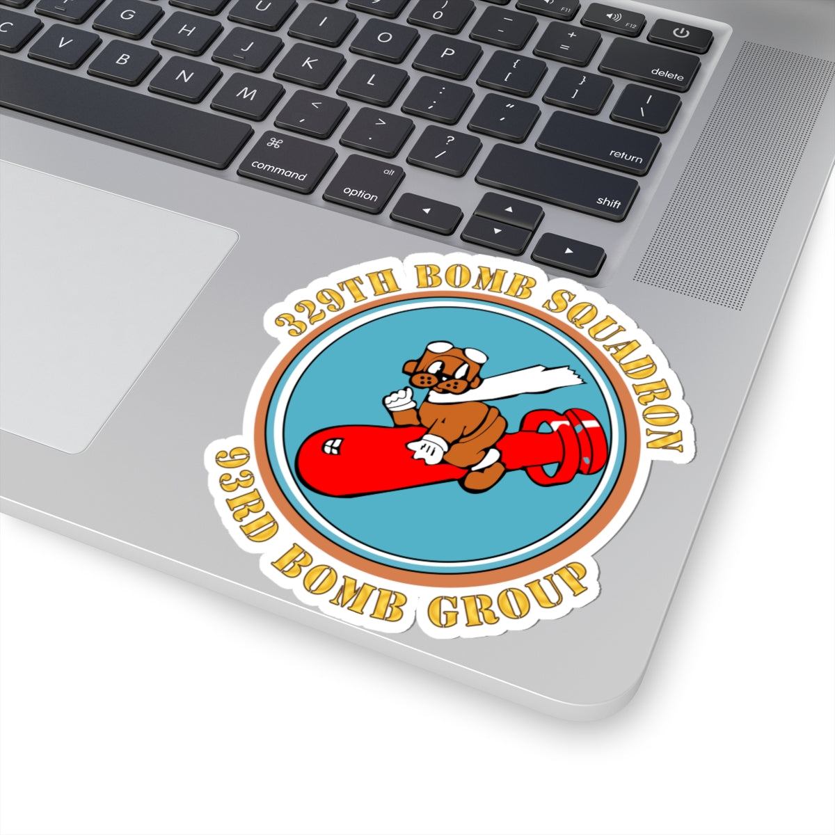 Kiss-Cut Stickers - AAC - 329th Bomb Squadron,93rd Bomb Group - WWII - USAAF