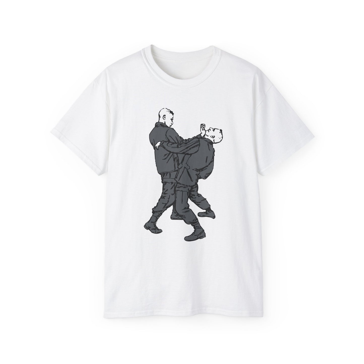 Unisex Ultra Cotton Tee - Palm-Heel Strike to Chin X 300