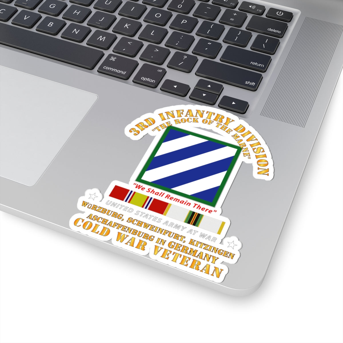 Kiss-Cut Stickers - 3rd ID - Germany w Cold War SVC