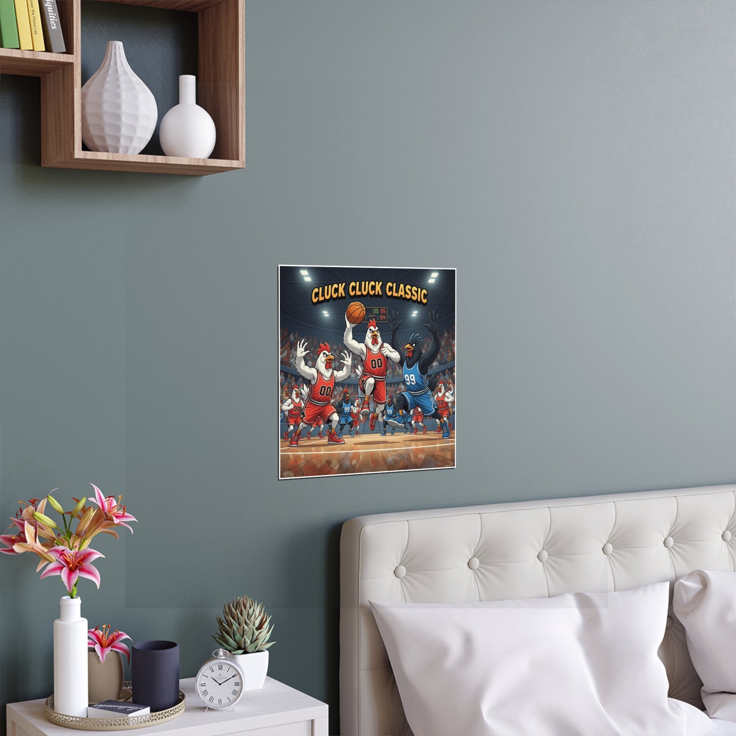 Indoor and Outdoor Silk Posters - Chicken Classic