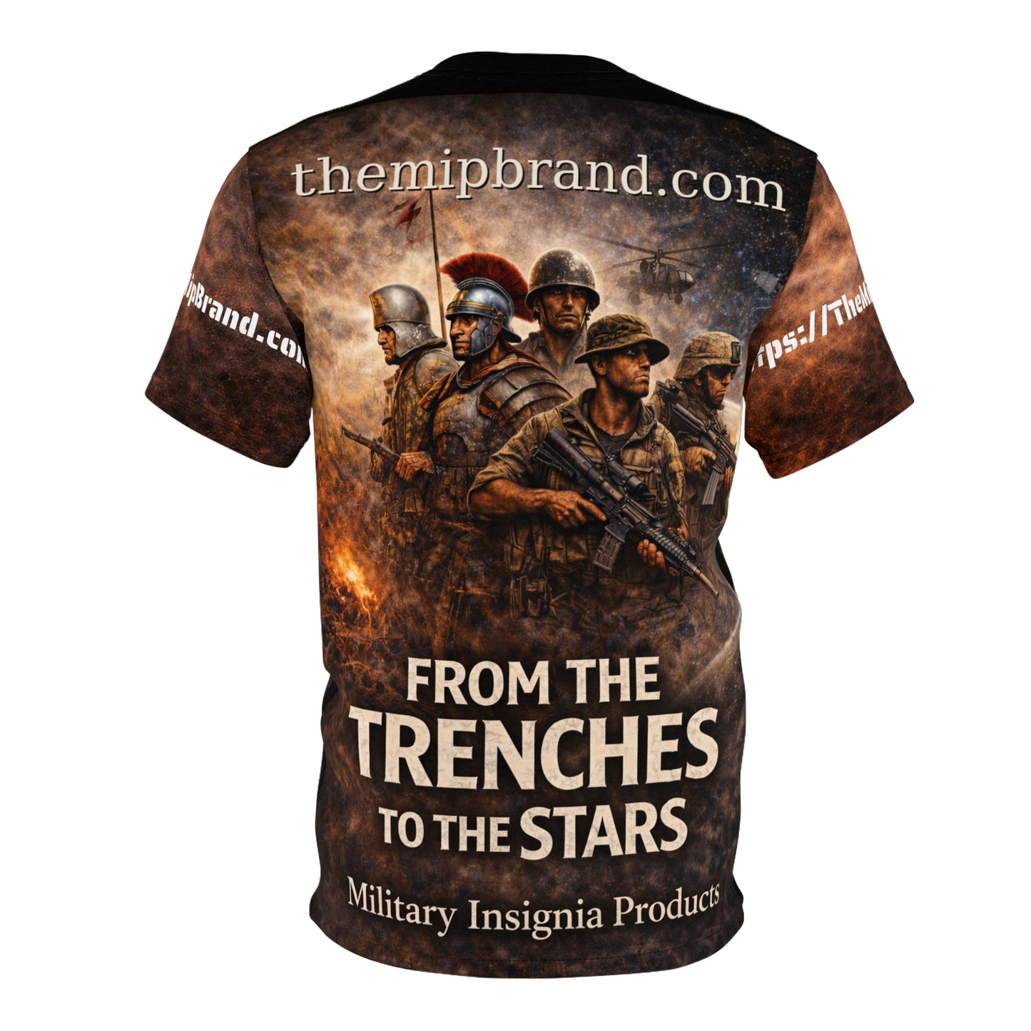 Veterans Tribute All-Over Print Tee — MIP Brand Veterans Tribute