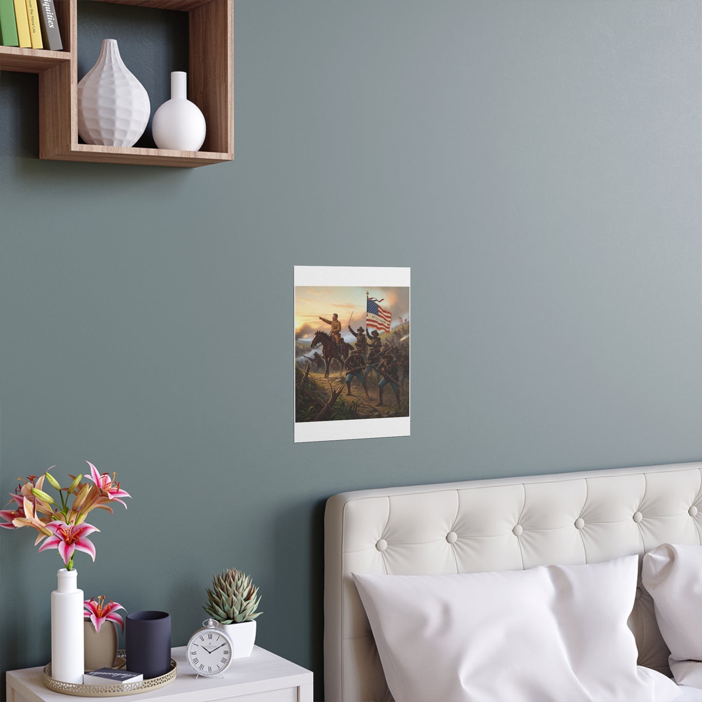 Indoor and Outdoor Silk Posters - Charge up JanJuan Hill