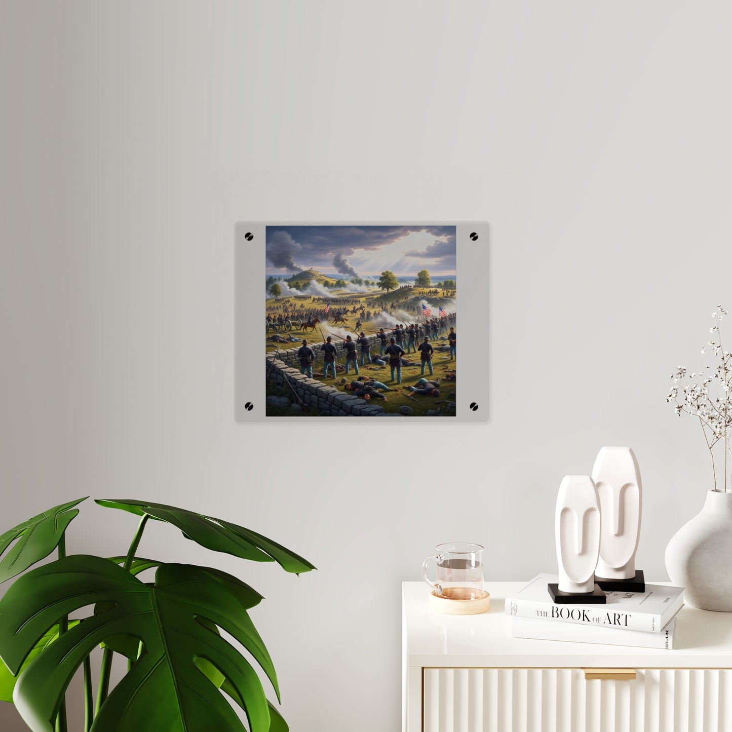 Acrylic Wall Art Panel - Battle of Gettysburg