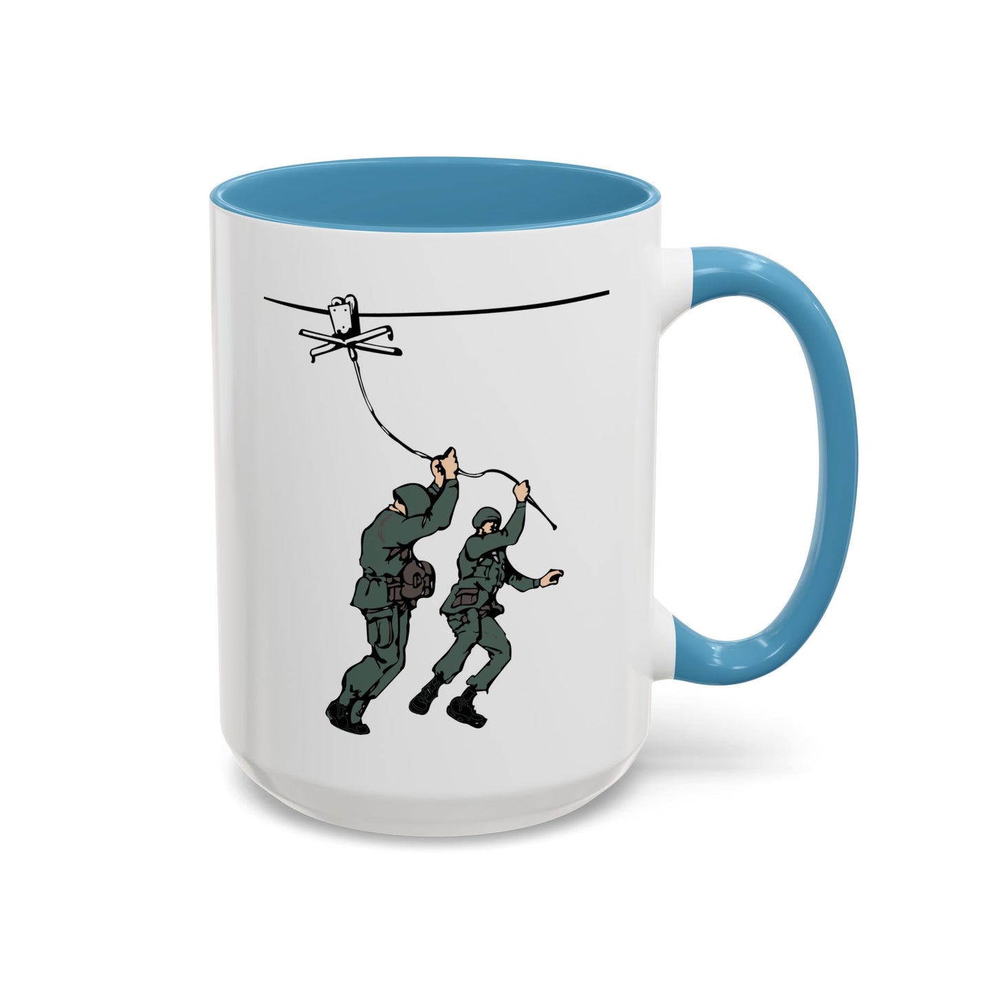 Accent Coffee Mug (11oz & 15oz) - Airborne - Lateral Drift Trainer X 300