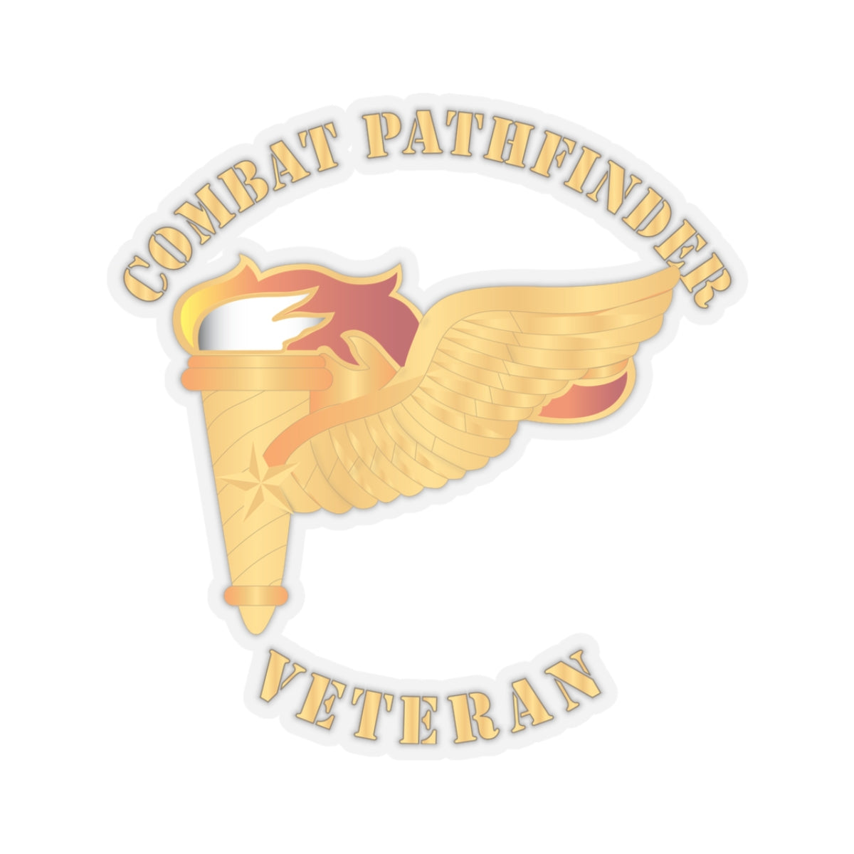 Kiss-Cut Stickers - Combat Pathfinder Veteran