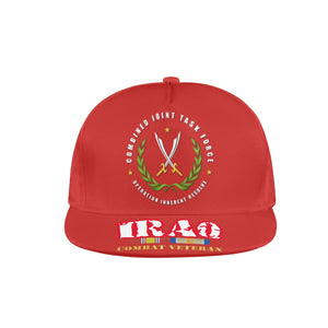 Combat Veteran w Operation Inherent Res(OIR) All Over Print Snapback Hat