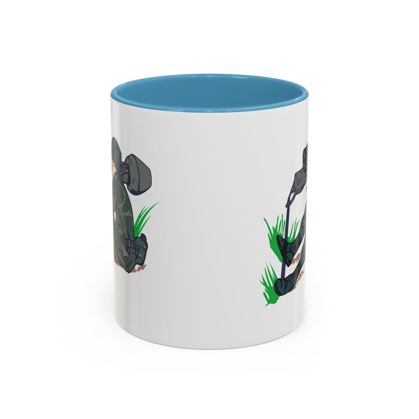 Accent Coffee Mug (11oz & 15oz) - Anti Armor M47 Dragon X 300