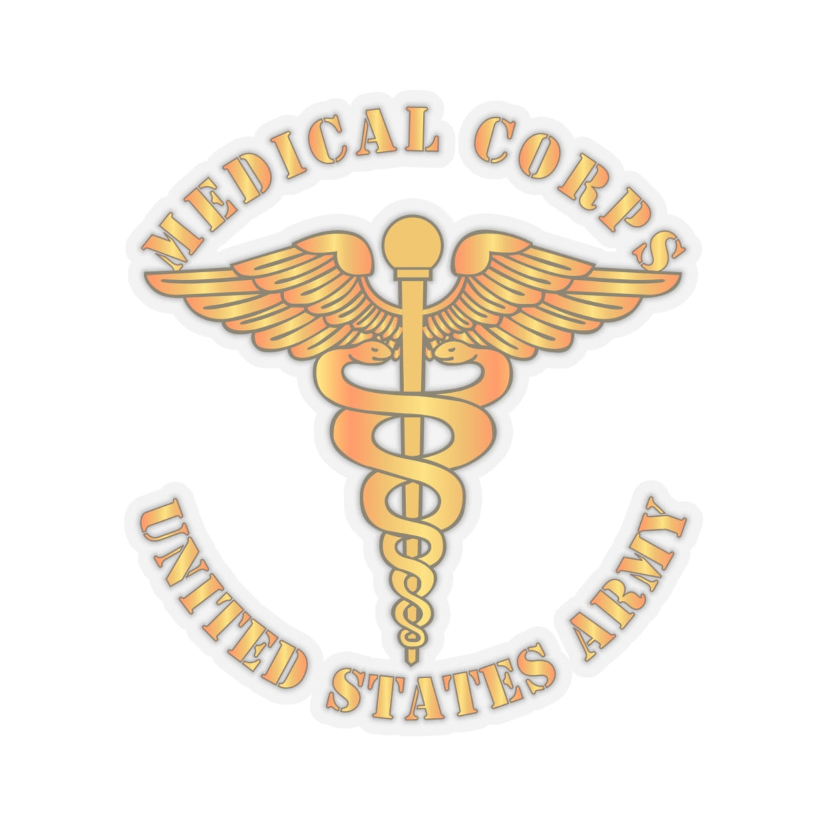 Kiss-Cut Stickers - Medical Corps - US Army