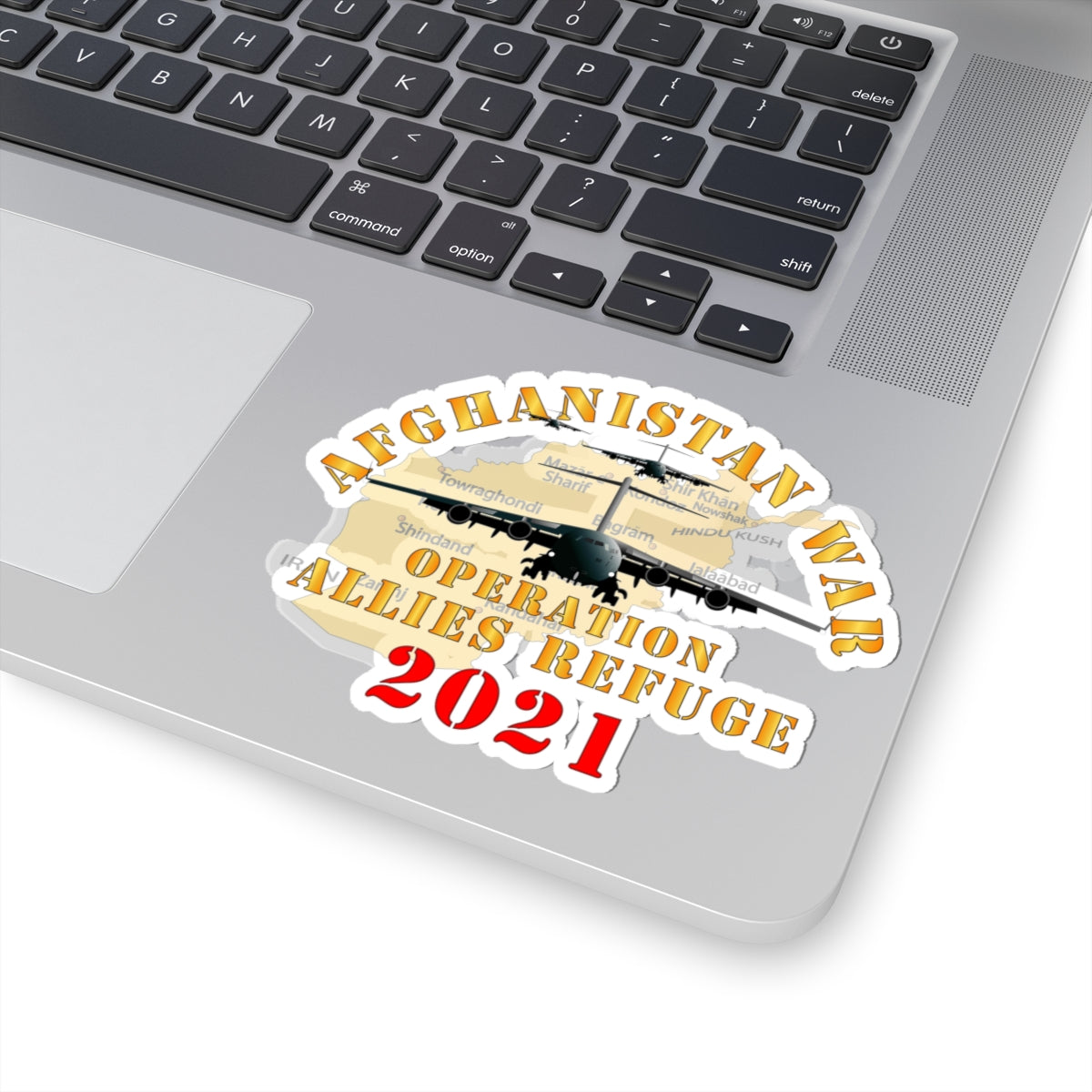 Kiss-Cut Stickers - Afghanistan War - Operation Allies Refuge - 2021