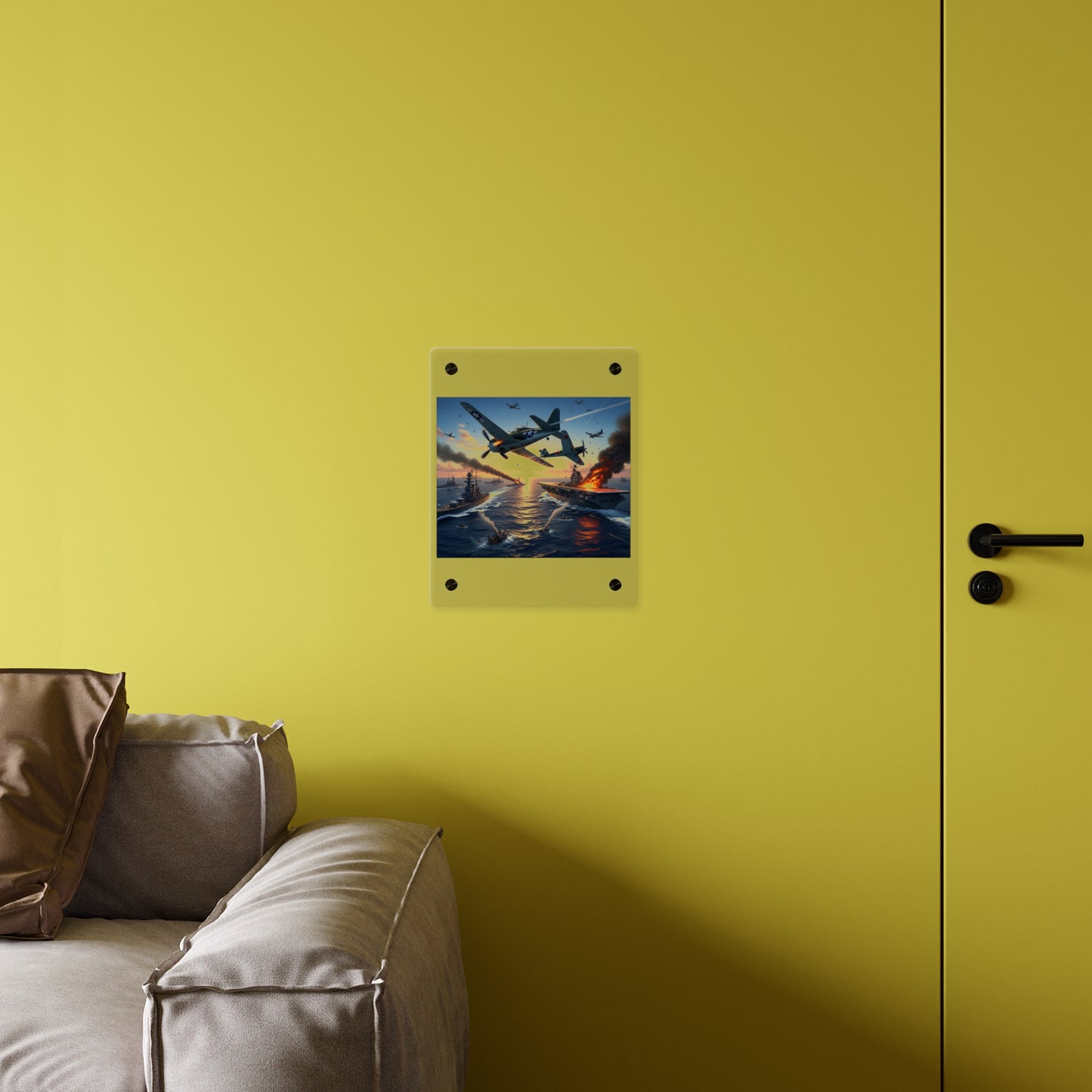 Acrylic Wall Art Panel - Battle of Midway