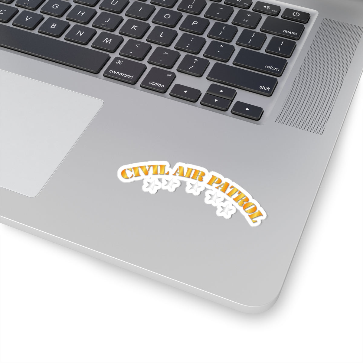 Kiss-Cut Stickers - CAP - Civil Air Patrol w Silver Stars