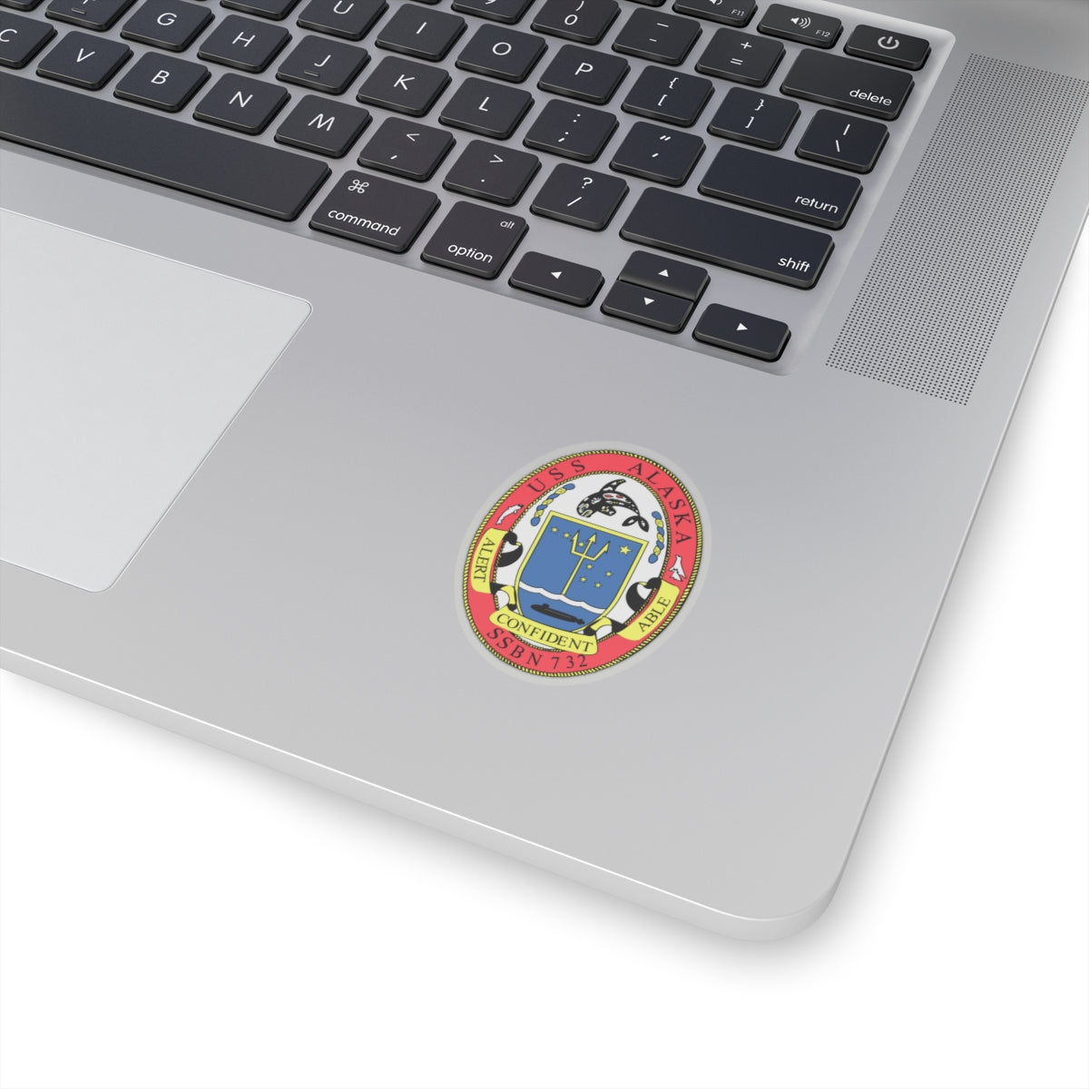 Kiss-Cut Stickers - Navy - USS Alaska (SSBN 732) wo Txt