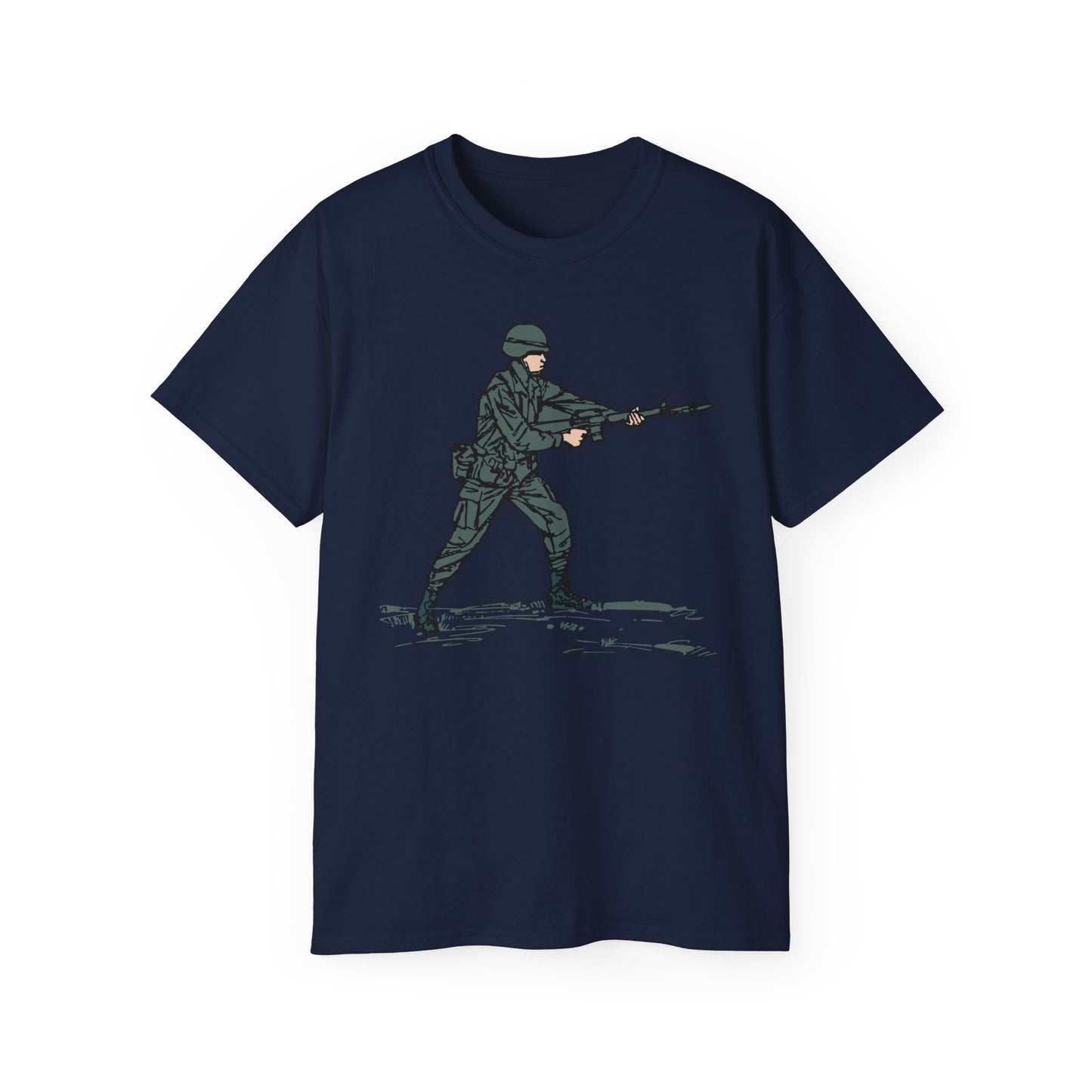 Unisex Ultra Cotton Tee - Bayonet Training-Modified Thrust X 300