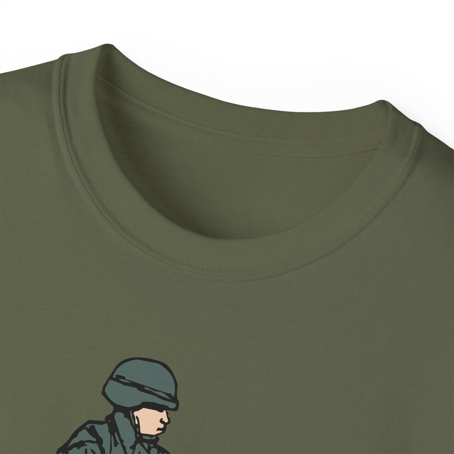 Unisex Ultra Cotton Tee - Bayonet Training-Modified Thrust X 300