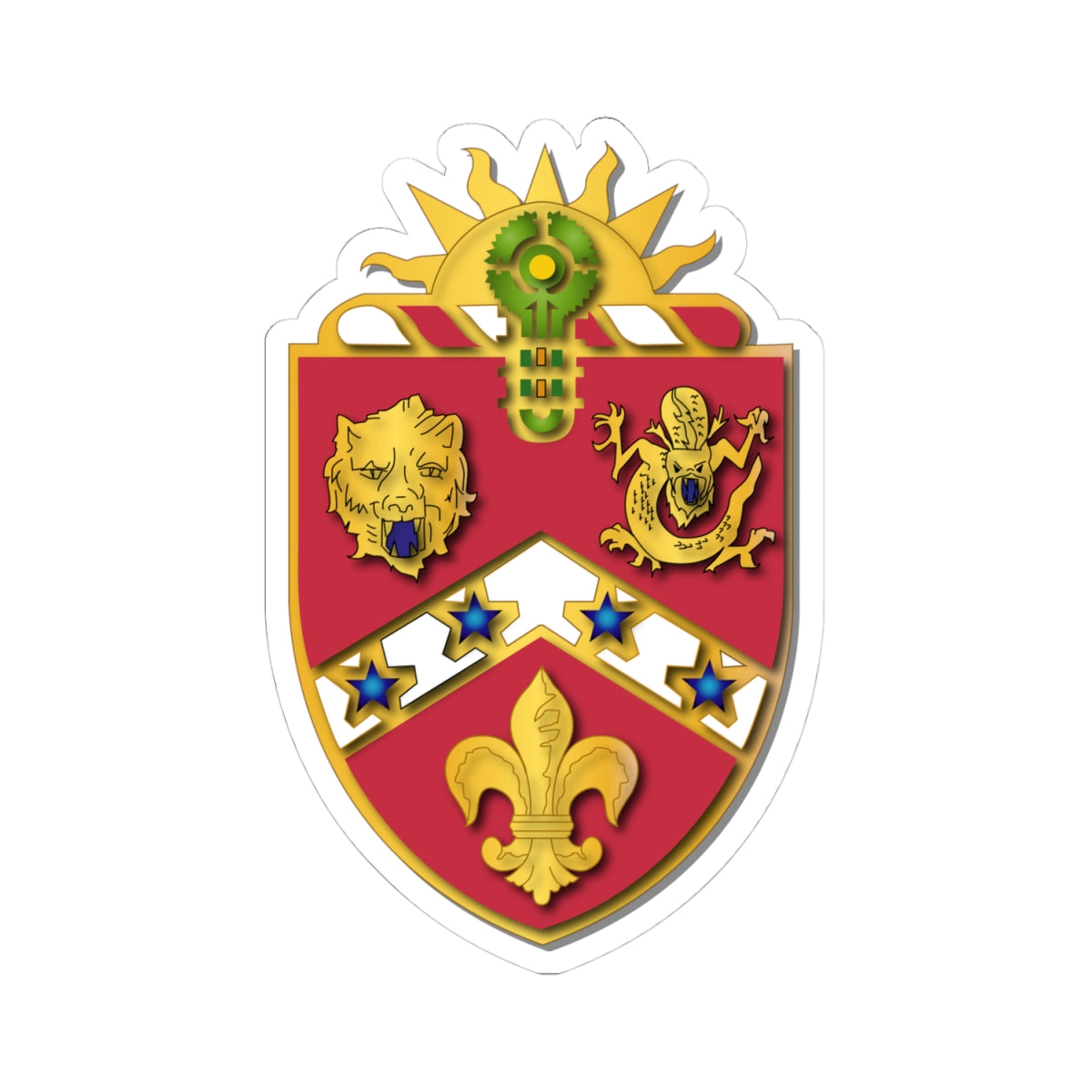 Kiss-Cut Stickers - 3rd Field Artillery Regiment wo Txt