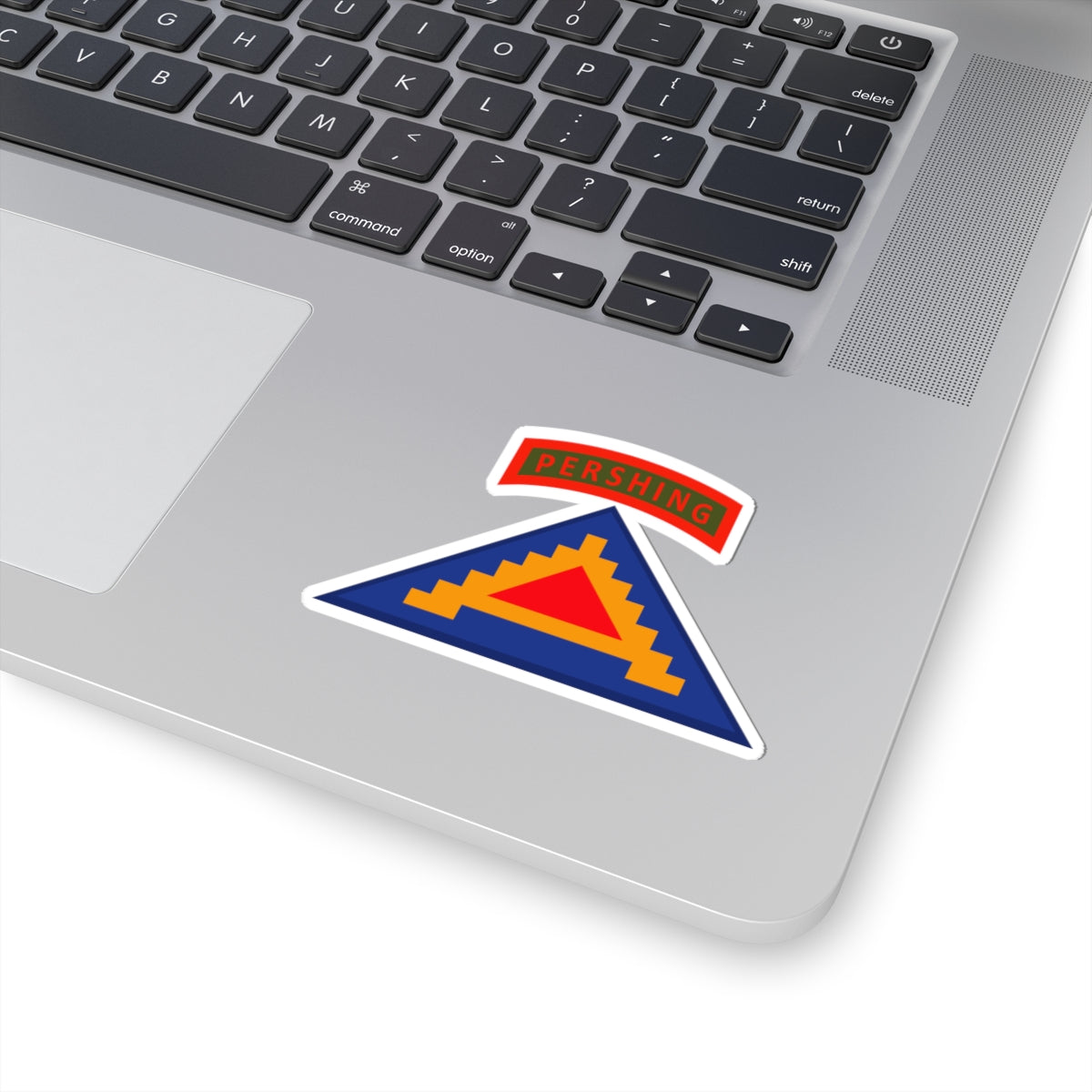 Kiss-Cut Stickers - 56th Artillery Brigade - 7th Army w Pershing Tab wo Txt