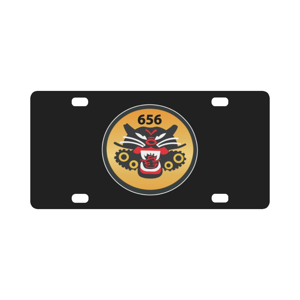 656th Tank Destroyer Battalion - Panther SSI X 300 Classic License Plate