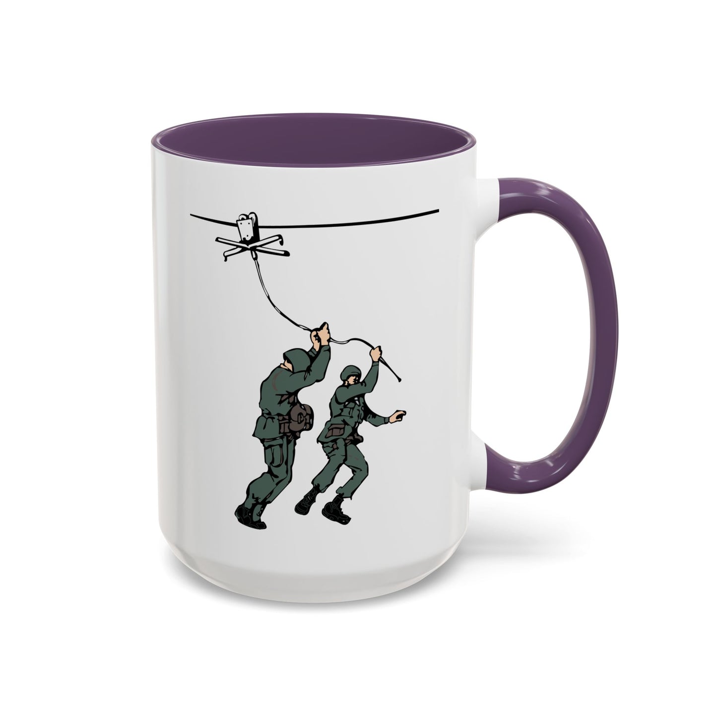 Accent Coffee Mug (11oz & 15oz) - Airborne - Lateral Drift Trainer X 300