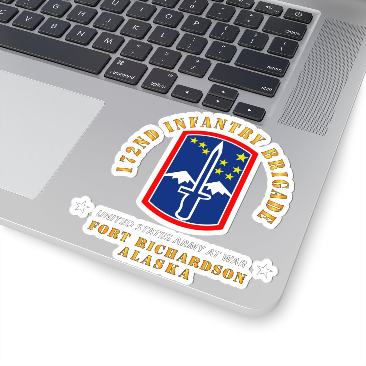 Kiss-Cut Stickers - 172nd In Bde - Ft Richardson AK X 300