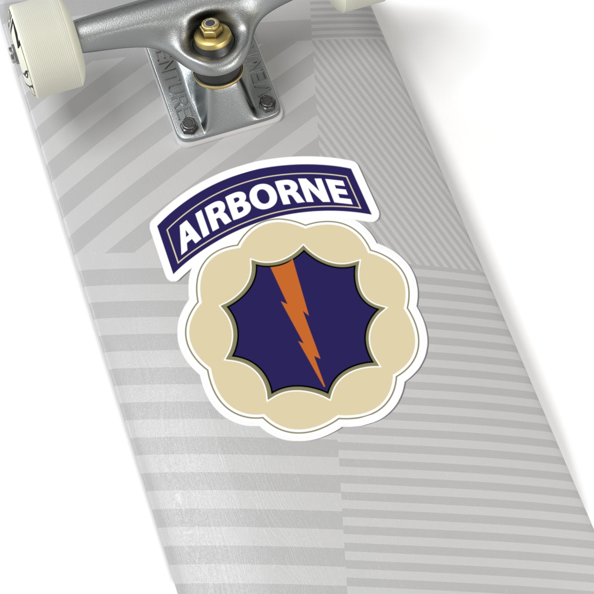 A kiss-Cut Stickers depicting the 9th Airborne Division was a fictional (phantom) unit created by the U.S. Army as part of Operation Fortitude, a World War II deception campaign designed to mislead German forces about the location of the Allied invasion of Europe.