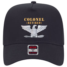 Load image into Gallery viewer, Baseball Cap - Colonel - Retired X 300 - Hat
