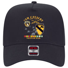 Load image into Gallery viewer, Baseball Cap - 7th Cavalry (Air Cav) - 1st  Cav Division w SVC
