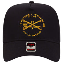 Load image into Gallery viewer, Baseball Cap - 7th Sqn 17th Cavalry Regiment - HHT - Stetson
