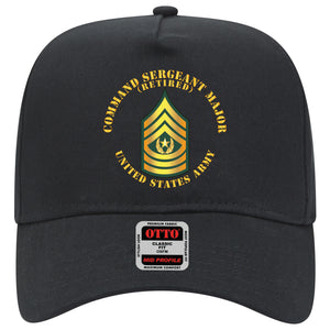 Baseball Cap - Command Sergeant Major - CSM - Retired