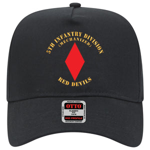 Baseball Cap - 5th Infantry Division - Red Devils X 300