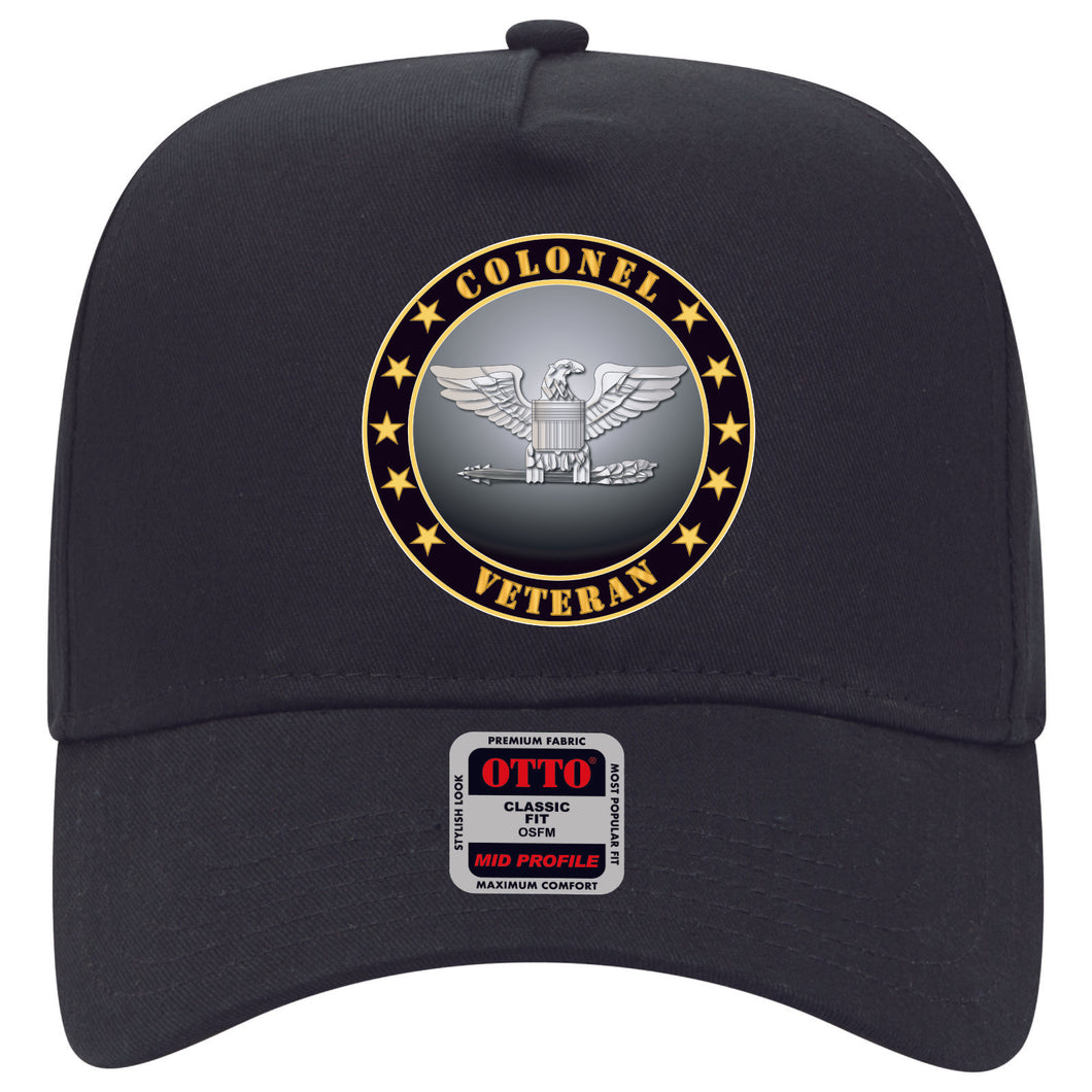 Baseball Cap - Army - Colonel Veteran