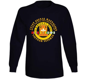 Army - 121st Signal Bn Vet - Do Well The Duty That Lies Before You - Vn Svc Ribbon - Mid Rib X 300 Classic T Shirt, Crewneck Sweatshirt, Hoodie, Long Sleeve