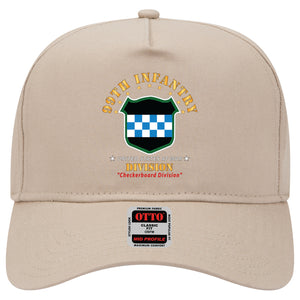 Baseball Cap - 99th Infantry Division - Checkerboard Division X 300