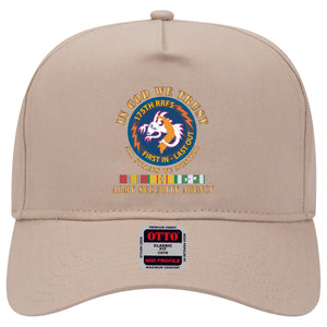 Baseball Cap - 176th RRFS - First In Last Out - SSI - In God we Trust - ASA w VN SVC X 300