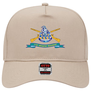 Baseball Cap - 31st Infantry Regiment w Br - Ribbon X 300