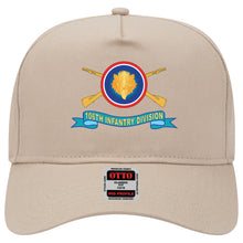 Load image into Gallery viewer, Baseball Cap - 106th Infantry Division - SSI w Br - Ribbon X 300
