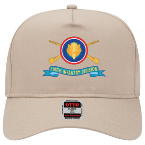 Baseball Cap - 106th Infantry Division - SSI w Br - Ribbon X 300