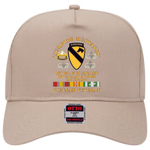 Load image into Gallery viewer, Baseball Cap - Jumping Mustangs - 1st Bn 8th Cav 1st Cav - w VN SVC
