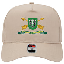 Load image into Gallery viewer, Baseball Cap - 10th Special Forces Group - Flash w Br - Ribbon X 300
