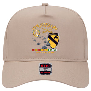 Baseball Cap - 7th Cavalry (Air Cav) - 1st  Cav Division w SVC