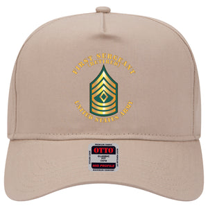 Baseball Cap - First Sergeant - 1SG - Retired